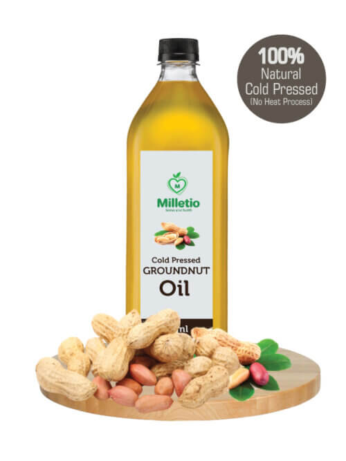 pure and natural organic groundnut oil